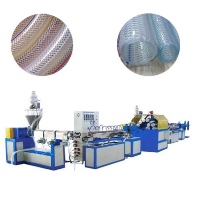 Plastic Hose Tube Extruder Making Machine For Pvc Braided Pipe