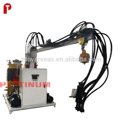 High pressure two component/element mixing Polyurethane pu foam injection filling machine